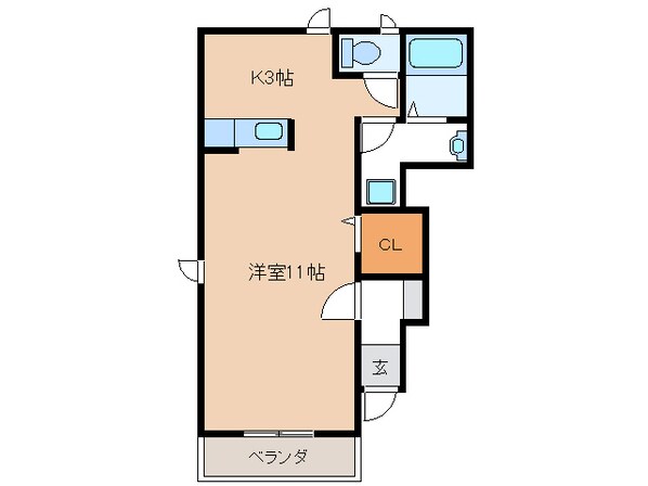 アルモニーの物件間取画像